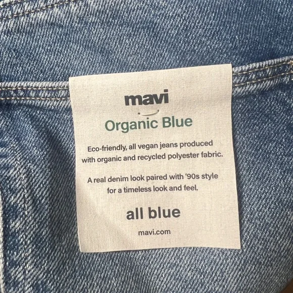 Mavi Women's Aria High Rise Wide Leg Jeans - NWT 25 x30 - Picture 11 of 11